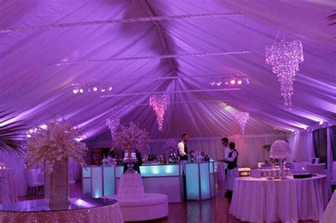 Uplighting Where The Lighting Matches The Colors Of My Wedding Is A