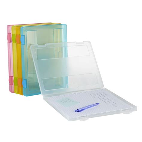 Plastic Document Box Whitmor Plastic Document Boxes Assorted Colors