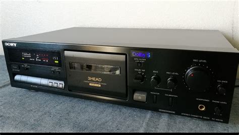 The last model of tape deck that sony ever made; Deck Sony TC-K611S, w idealnym stanie (pilot) - 7305602831 ...