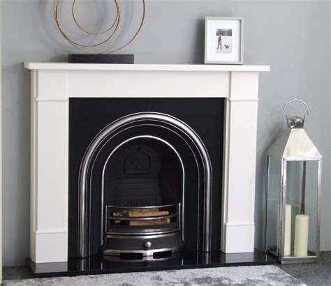 Jubilee And Flat Victorian White Micro Marble Fireplace Cast Fireplaces