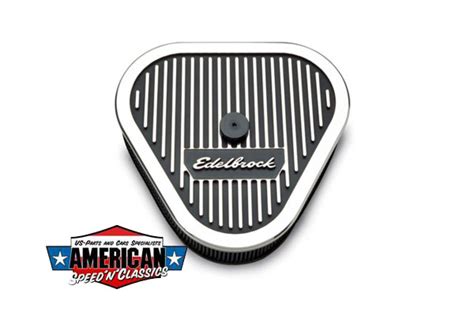 American Speed N Classics Air Cleaner Triangel Edelbrock Elite