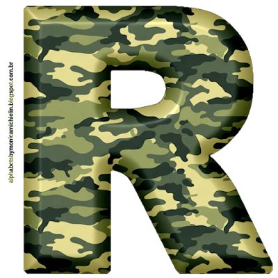 Camouflage Free Png GREEN CAMOUFLAGE ALPHABET LETTERS PNG ALFABETO