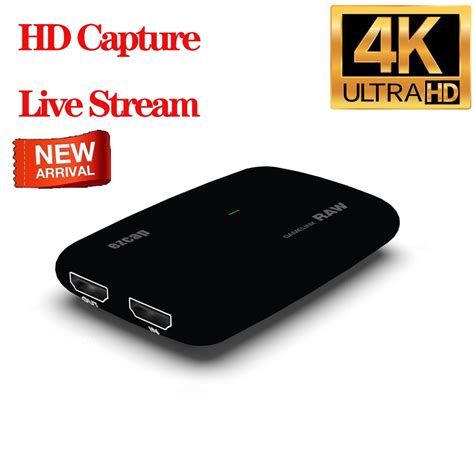 Ezcap 321 Usb 3 0 Hd Game Capture Card Live Streaming Box Recording In 4k 30hz 1080p 120fps