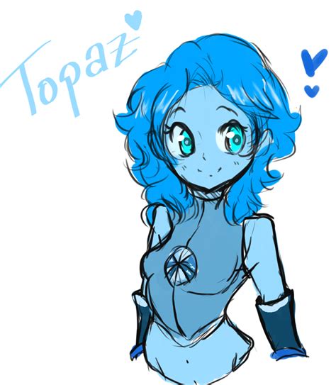 Topaz Blue Gemsona By Meiichiru On Deviantart