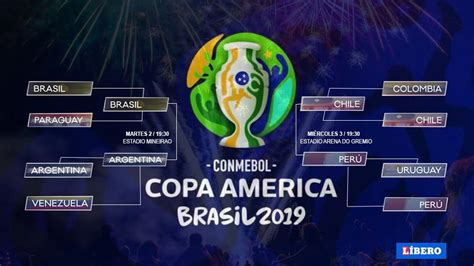 La copa américa brasil 2021 tuvo su primer día de competencia y empieza a dibujarse la tabla de posiciones luego de que se jugara un partido por grupo. Resultados Semifinales Copa América 2019 EN VIVO ...