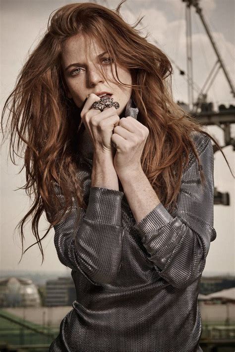 Sylvia get your head out the oven. When we met Rose Leslie at her beauty shoot for our ...