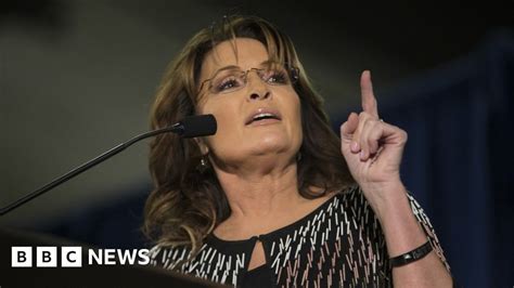 Sarah Palin Sues New York Times For Defamation Bbc News