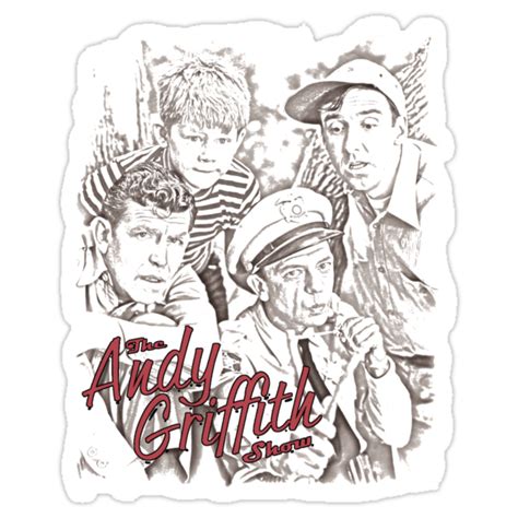 The Andy Griffith Show Stickers By Thebonk Redbubble