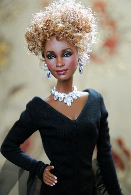 Whitney Houston Tribute Doll Beautiful Barbie Dolls Pretty Dolls