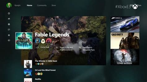 New Xbox One Interface Shown Quicker Social And Cortana Equipped