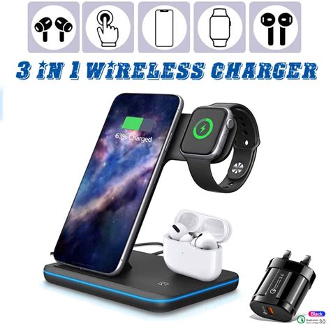 Apple's airpods earbuds, and the upgraded airpods pro version (which are on sale now from both walmart and amazon for $170), have become the otterbox iphone 12 symmetry series case for iphone 12 and iphone 12 pro deal price: 3 in 1 Wireless Charger 15W Fast Wireless Charging Dock ...