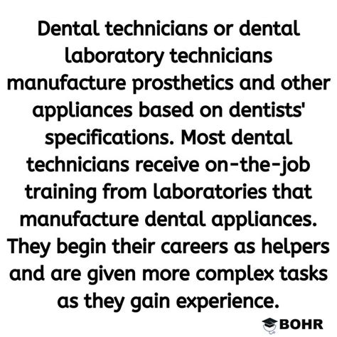 Dental Technicians Dental Technician Laboratory Technician Technician