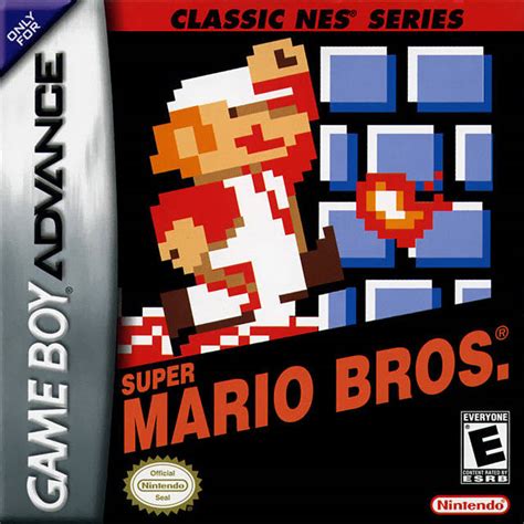 Jogo Classic Nes Series Super Mario Bros Para Game Boy Advance