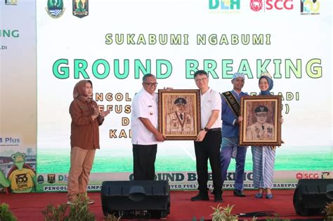 Bupati Sukabumi Lakukan Ground Breaking Pengolahan Sampah Menjadi Rdf