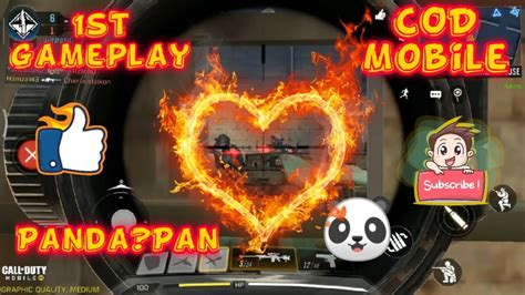 Pandapan Call Of Duty Mobile First Gameplay Youtube