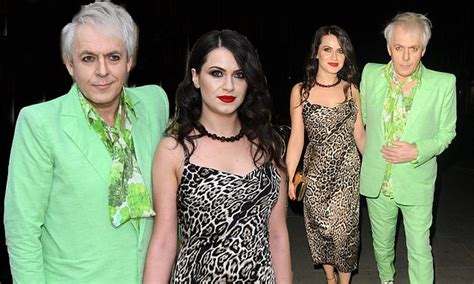 Duran Duran Star Nick Rhodes 61 Steps Out With His Girlfriend