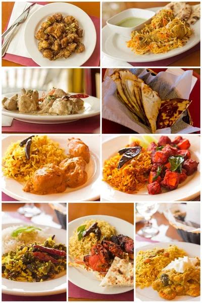 Indian Food Collage Stock Photos Royalty Free Indian Food Collage