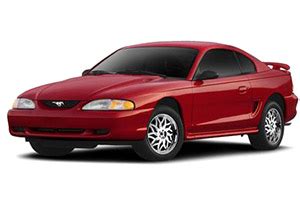 The 1998 ford mustang owners manual shows : Ford Mustang (1994-1998) Fuse Diagram • FuseCheck.com
