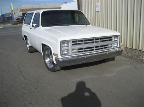 Find Used 82 Chevy K5 Blazer 2 Wheel Drive Low Mileage Lowered In