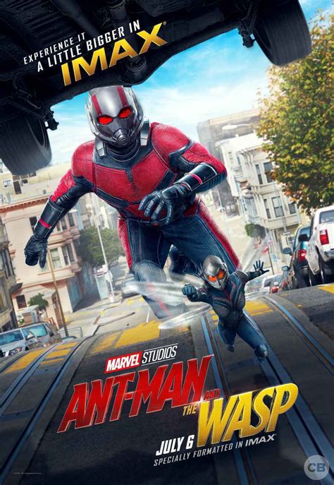 Ant Man And The Wasp Giant Man Steals The Spotlight On New Imax Poster For The Sequel