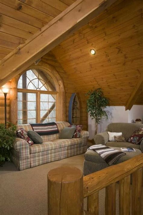 8 Best Log Home Office Images On Pinterest Log Cabin Homes Log