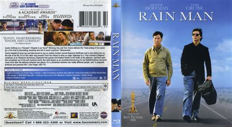 Rain Man 1988 Blu Ray Cover And Label Dvdcovercom