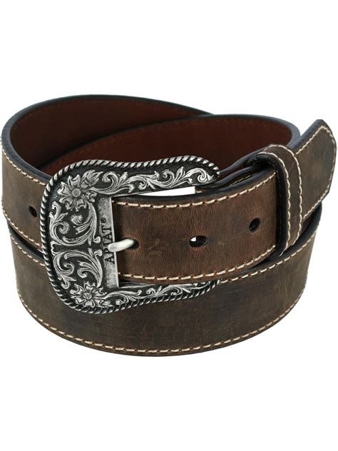 Ariat Western Belt With Removable Buckle Womens