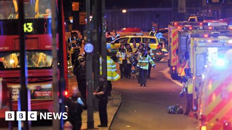 Chaos And Killings 10 Minutes At London Bridge Bbc News