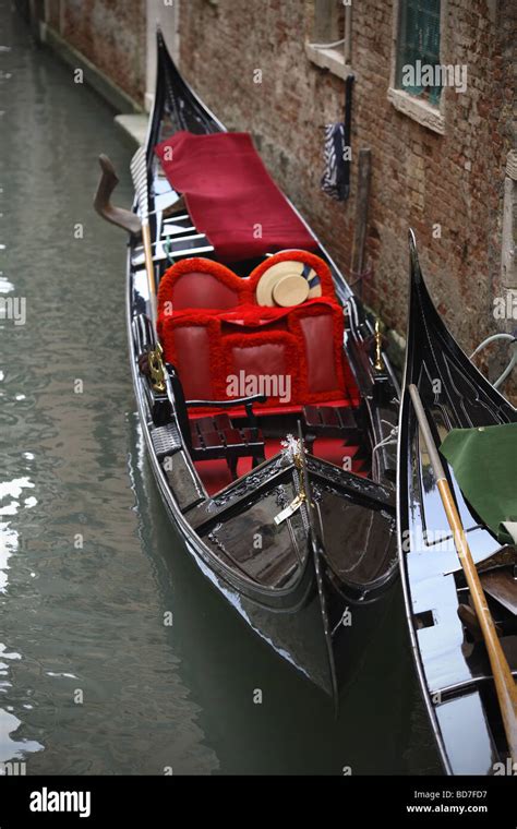 Gondolas In Venice Italy Stock Photo Alamy