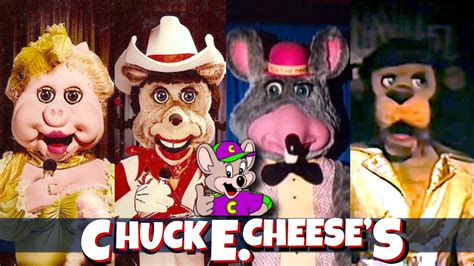 Top 10 Extinct Chuck E Cheese Animatronic Characters And History