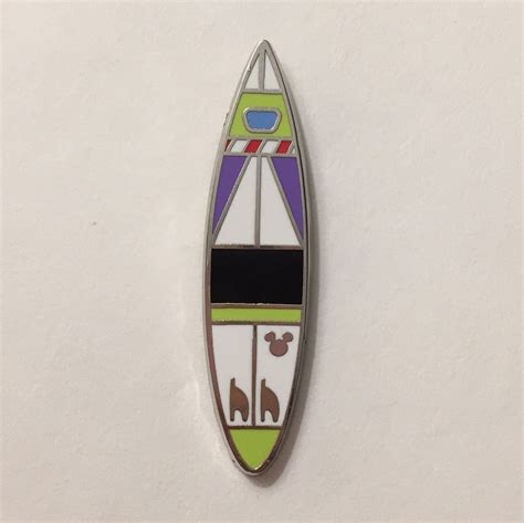 2018 Hidden Mickey Surfboards Disney Trading Pin Series Pin And Pop