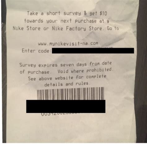 A gift card always fits. Nike Store Gift Code Survey: $10 Off Next Purchase (YMMV)
