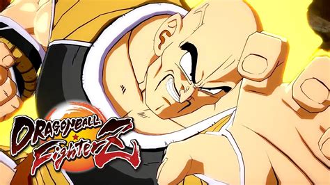 Dragon Ball Fighterz Nappa Character Trailer Youtube