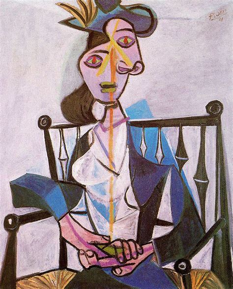 Seated Dora Maar 1941 Pablo Picasso