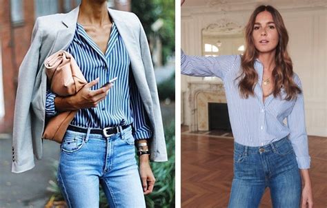 Comment porter la chemise rayée comme une vraie fashionista Des conseils et des idées en images