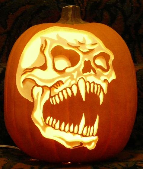 20 Skeleton Pumpkin Carving Ideas