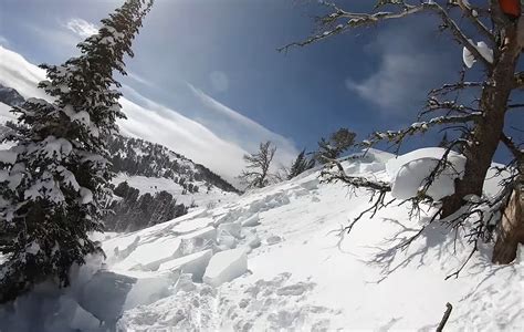 Watch A Big Sky Skier Accidentally Trigger A Massive Avalanche