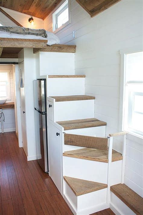 See more ideas about house stairs, stairs, stairs design. Modern Farmhouse by Liberation Tiny Homes - Tiny Living