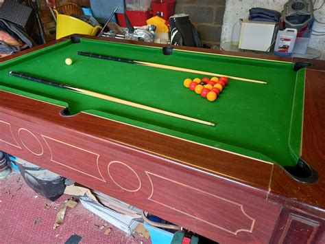 Pool Table : Coin Operated : 6ft slate bed Super League Type | Snooker Shop