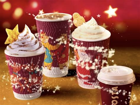 Usually, it's all about the starbucks cups. Costa Launches Festive Menu Featuring Terry's Chocolate Orange Drink | www.98fm.com