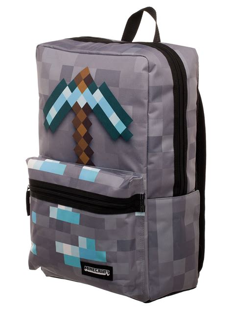 Minecraft Diamond Pickaxe Backpack Buy Online At