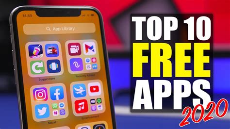 Top 10 Free Iphone Apps 2020 Youtube