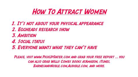 How To Attract Women Youtube