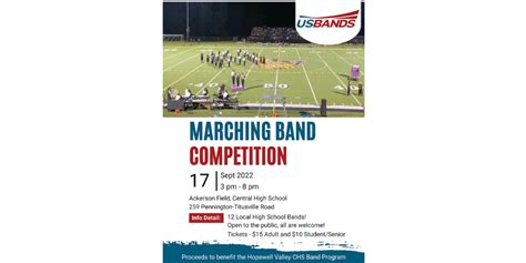 Marching Band Competition Chs On Sept 17 2022 Hopewell Valley