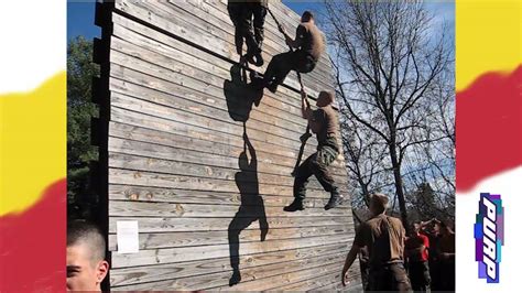 Ranger Wall Climb Vmi Rat Challenge Obstacle Course Youtube
