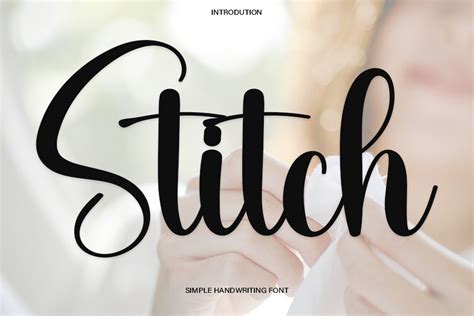 Stitch Font By Ganden Letter · Creative Fabrica