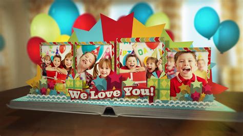Find & download free graphic resources for happy birthday. Happy Birthday Pop Up Book After Effects Template ...