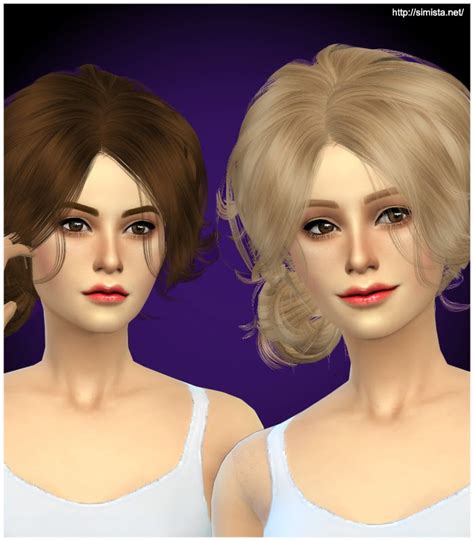 Newsea And Stealthic Hair Retextures By Simista The Sims Mod