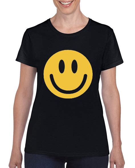 Smiley Face Funny Famous Emoji T Shirt For Round Neck T Zilem
