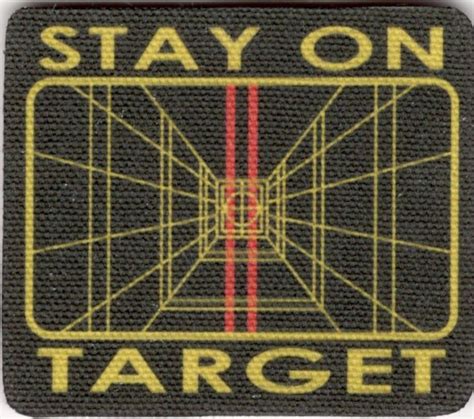 Tactical Stay On Target Hook And Loop Patch Morale Patch Tactical